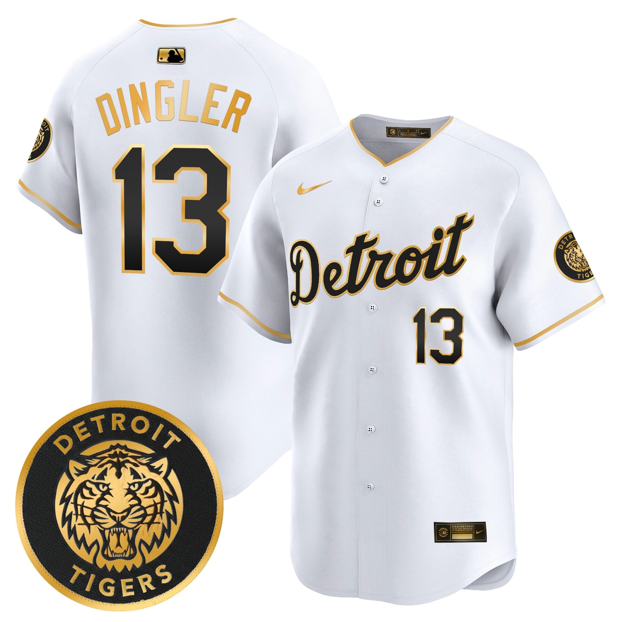Men's Detroit Tigers 2026 Alternate Vapor Premier Limited Jersey - All Stitched