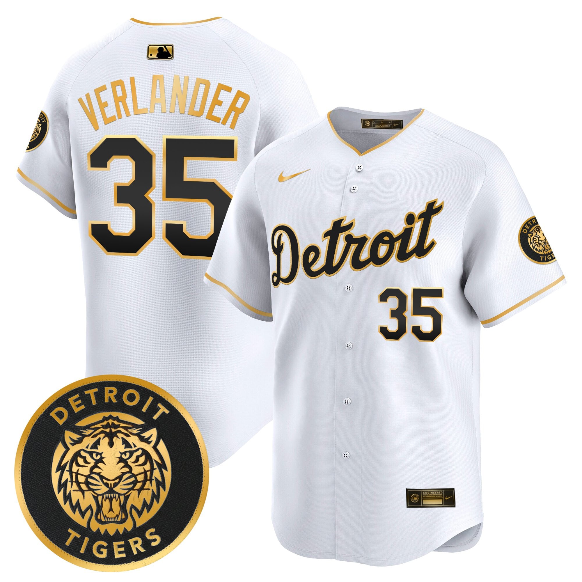 Men's Detroit Tigers 2026 Alternate Vapor Premier Limited Jersey - All Stitched