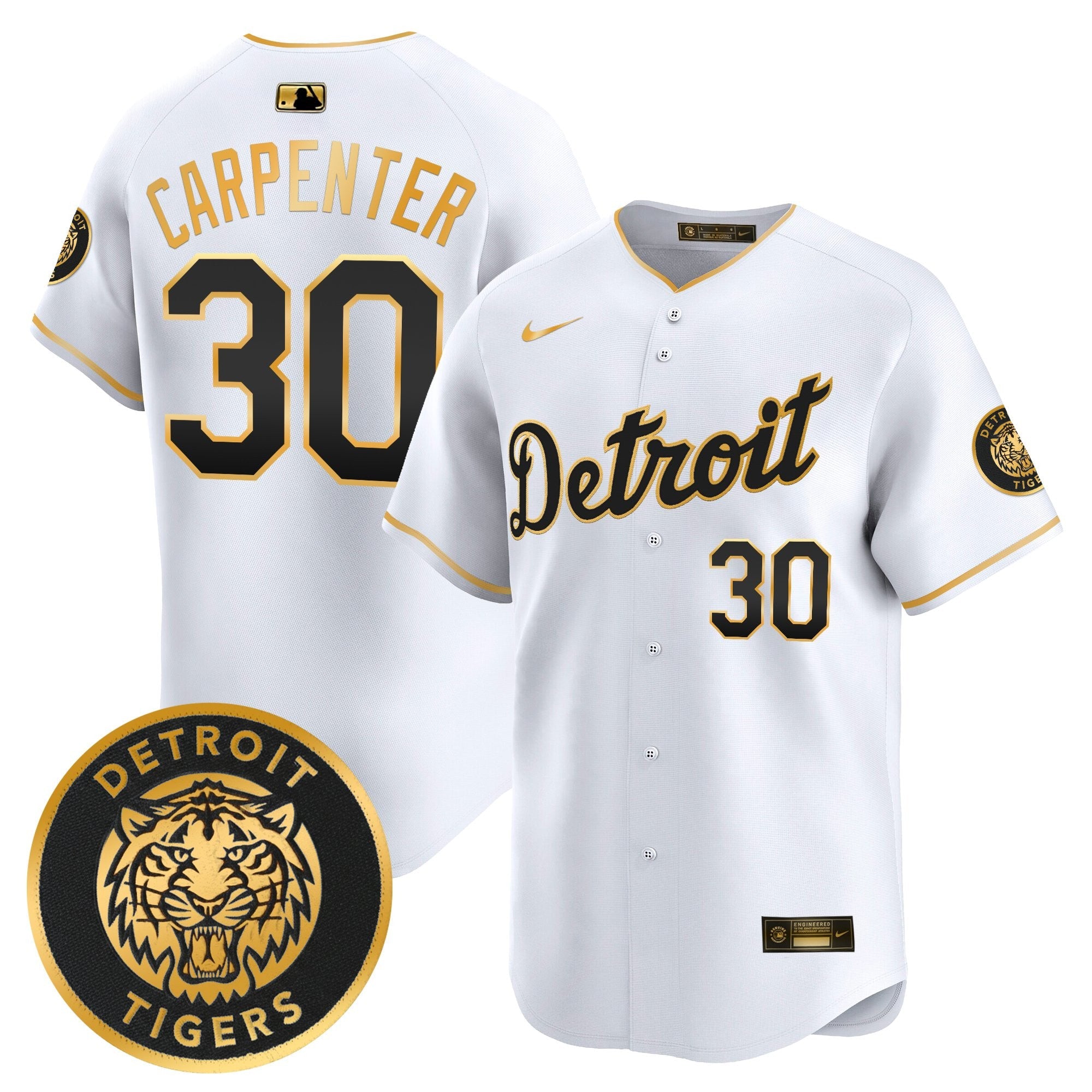 Men's Detroit Tigers 2026 Alternate Vapor Premier Limited Jersey - All Stitched