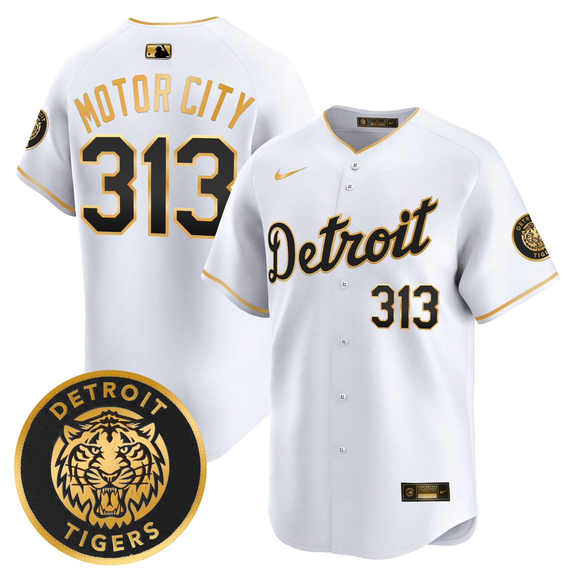 Men's Detroit Tigers 2026 Alternate Vapor Premier Limited Jersey - All Stitched