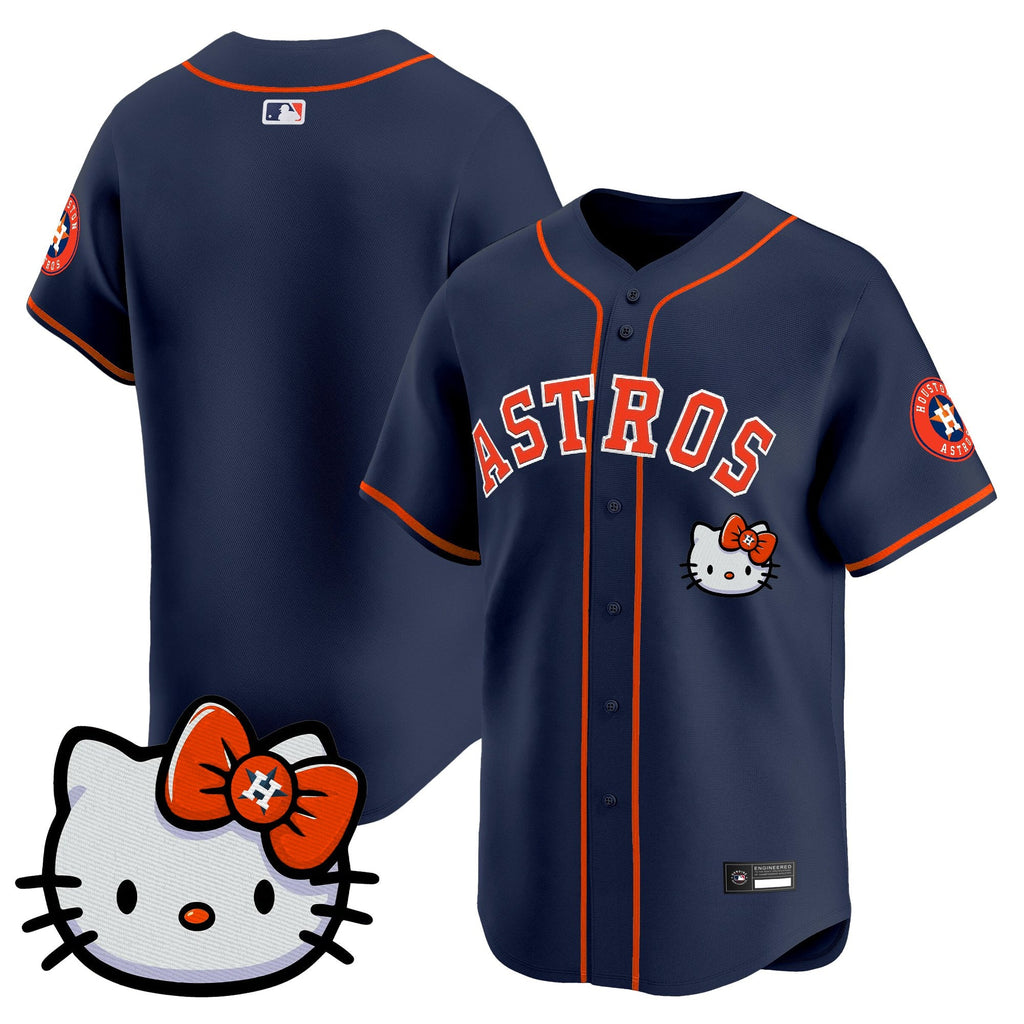 Unisex Houston Astros Hello Kitty Vapor Premier Limited Jersey – All Stitched