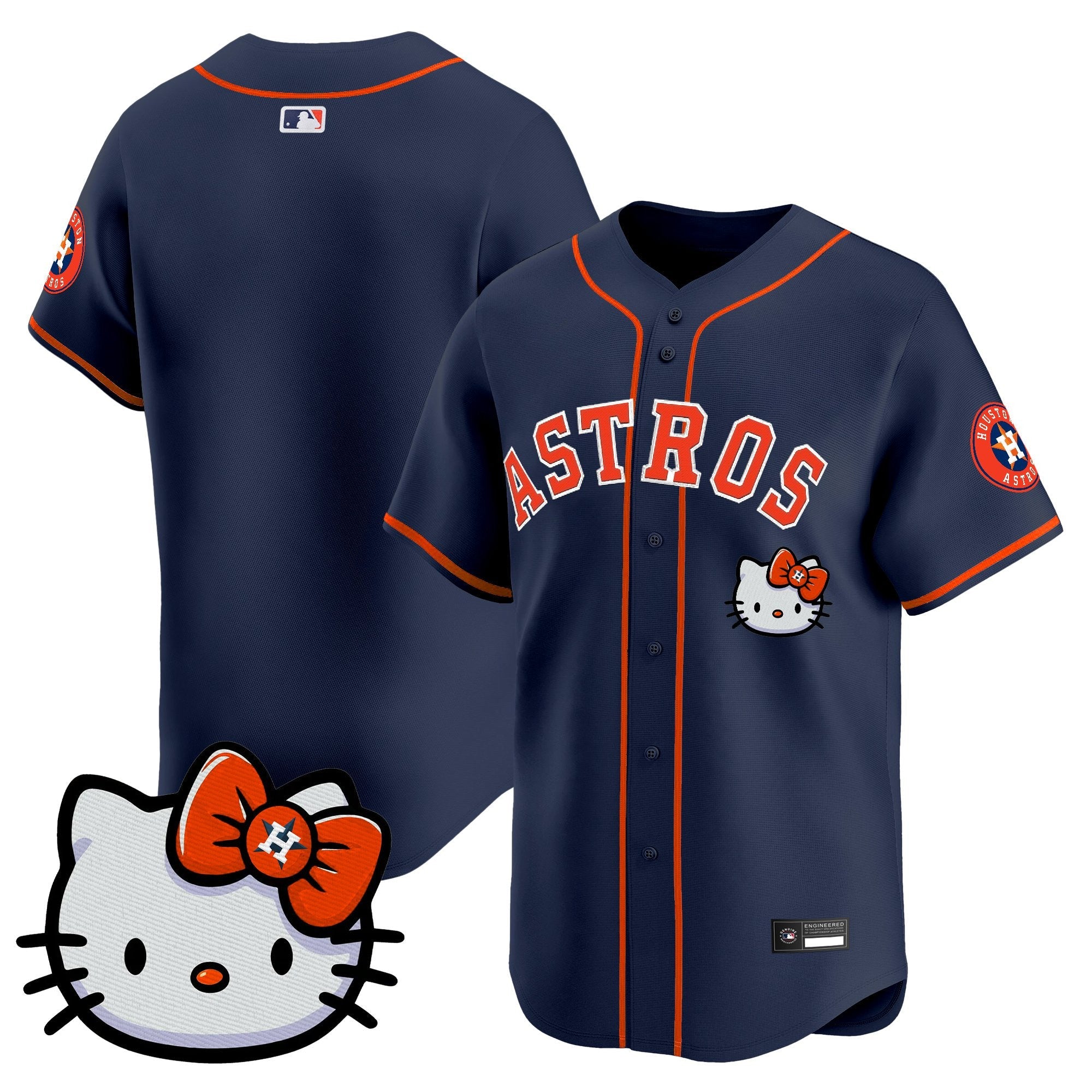 Unisex Houston Astros Hello Kitty Vapor Premier Limited Jersey – All Stitched