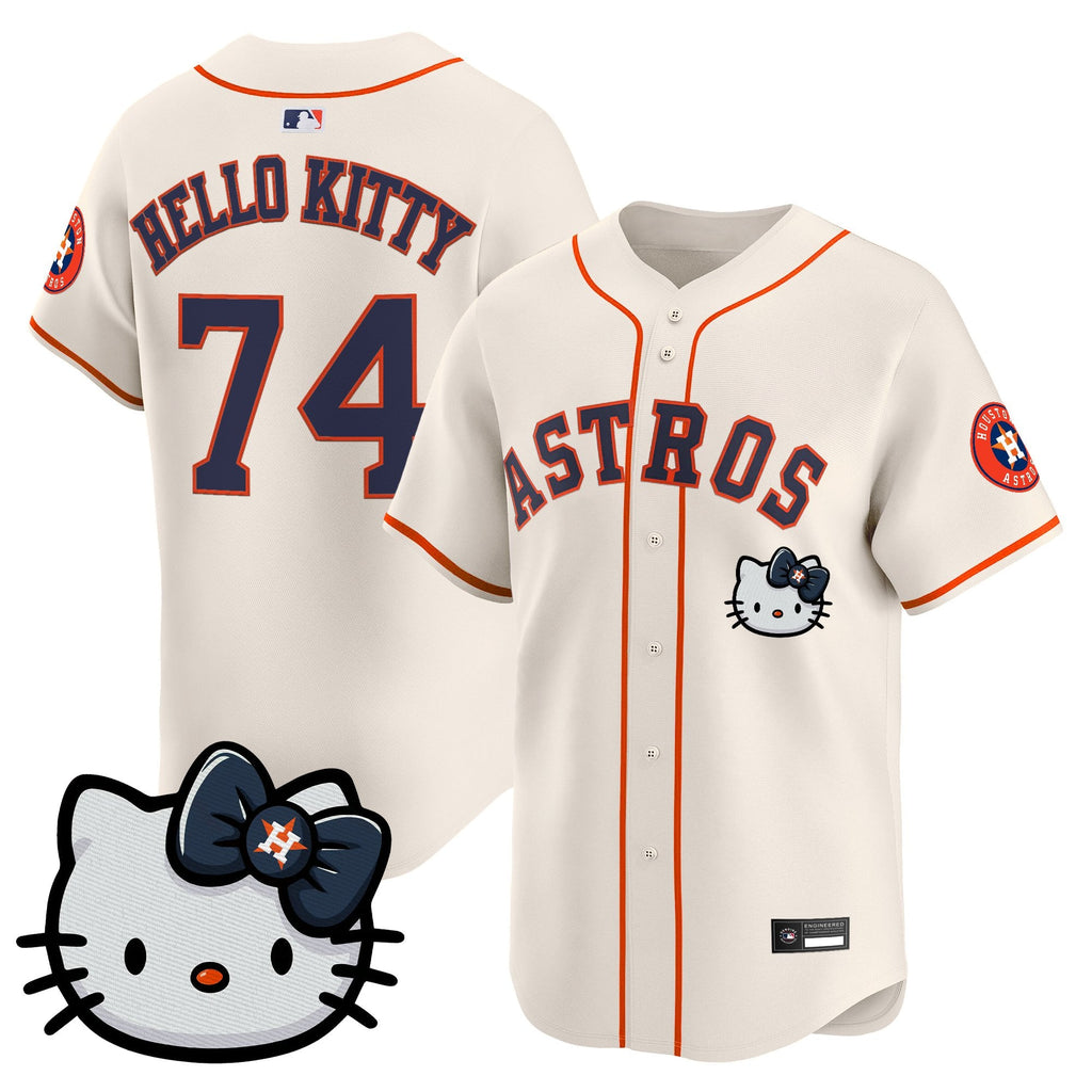 Unisex Houston Astros Hello Kitty Vapor Premier Limited Jersey – All Stitched