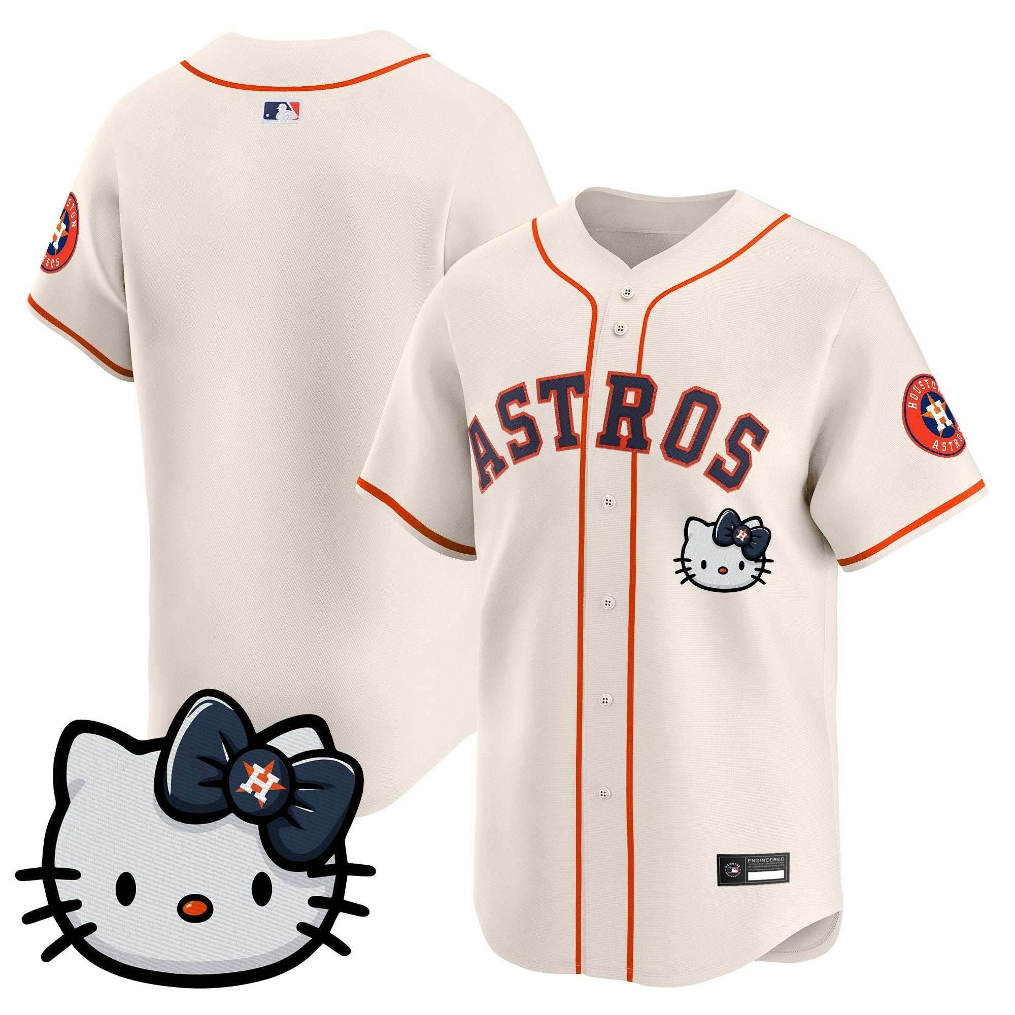Unisex Houston Astros Hello Kitty Vapor Premier Limited Jersey – All Stitched