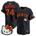 Unisex San Francisco Giants Hello Kitty Vapor Premier Limited Jersey – All Stitched