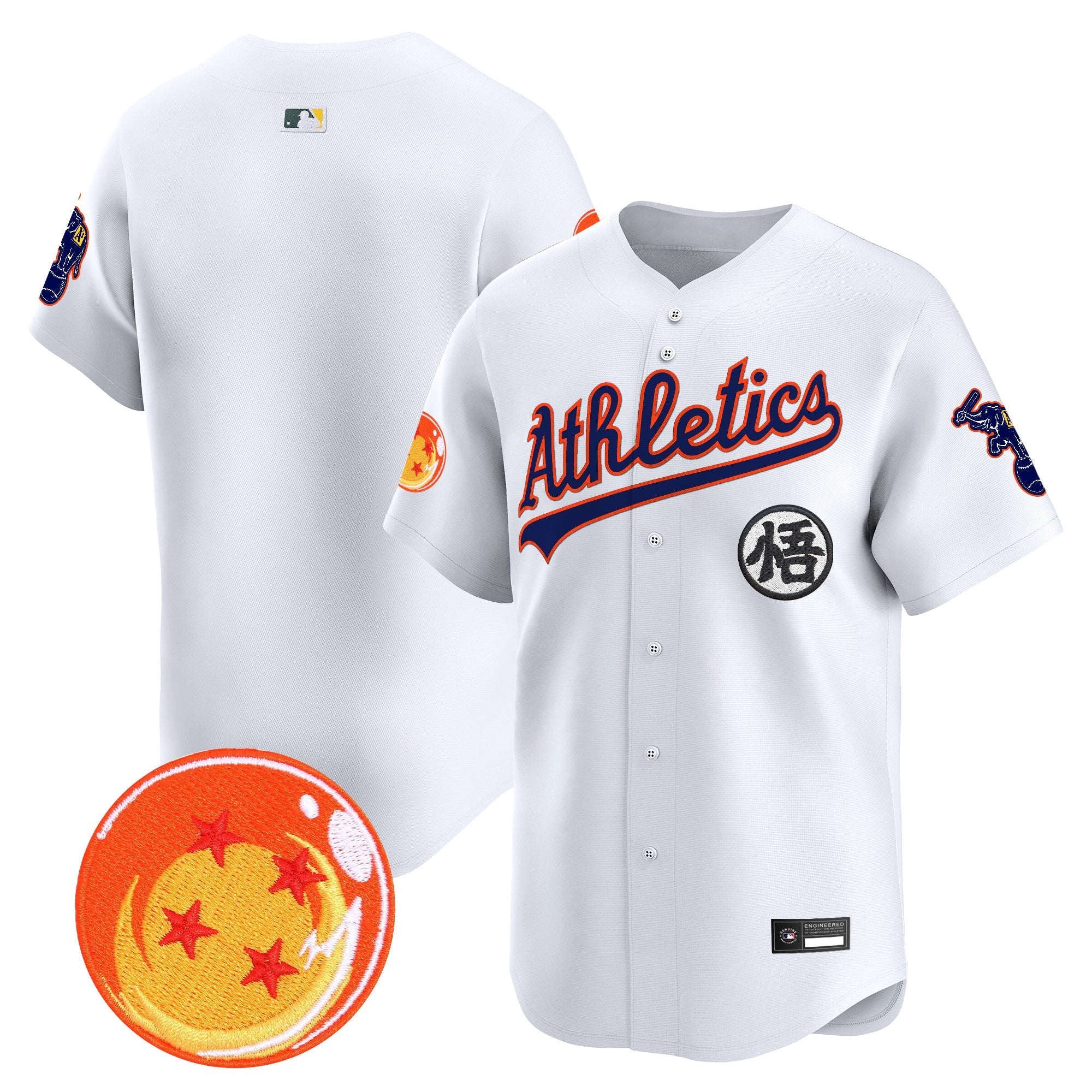 Men's Athletics x Dragon Ball Vapor Premier Limited Jersey - All Stitched