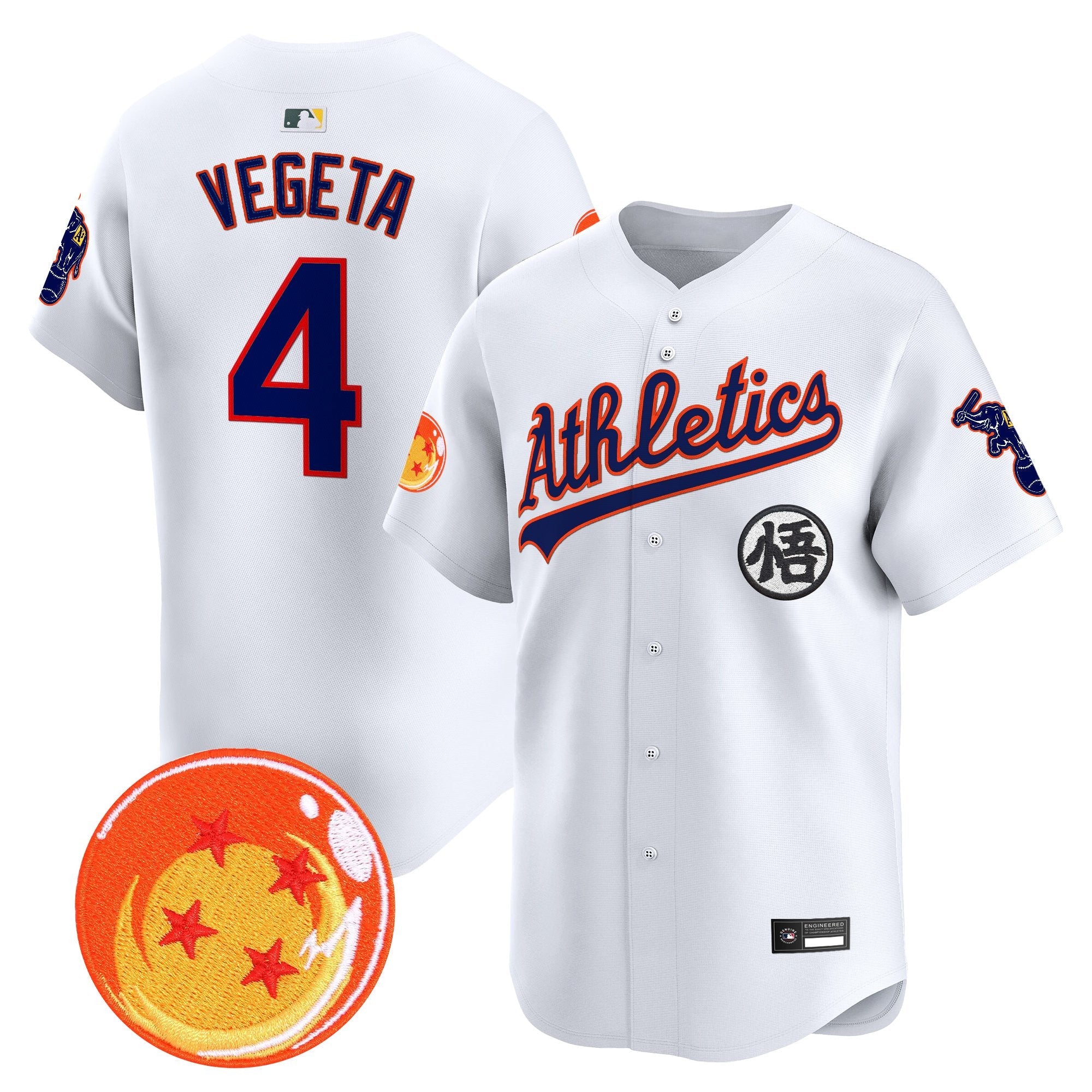 Men's Athletics x Dragon Ball Vapor Premier Limited Jersey - All Stitched