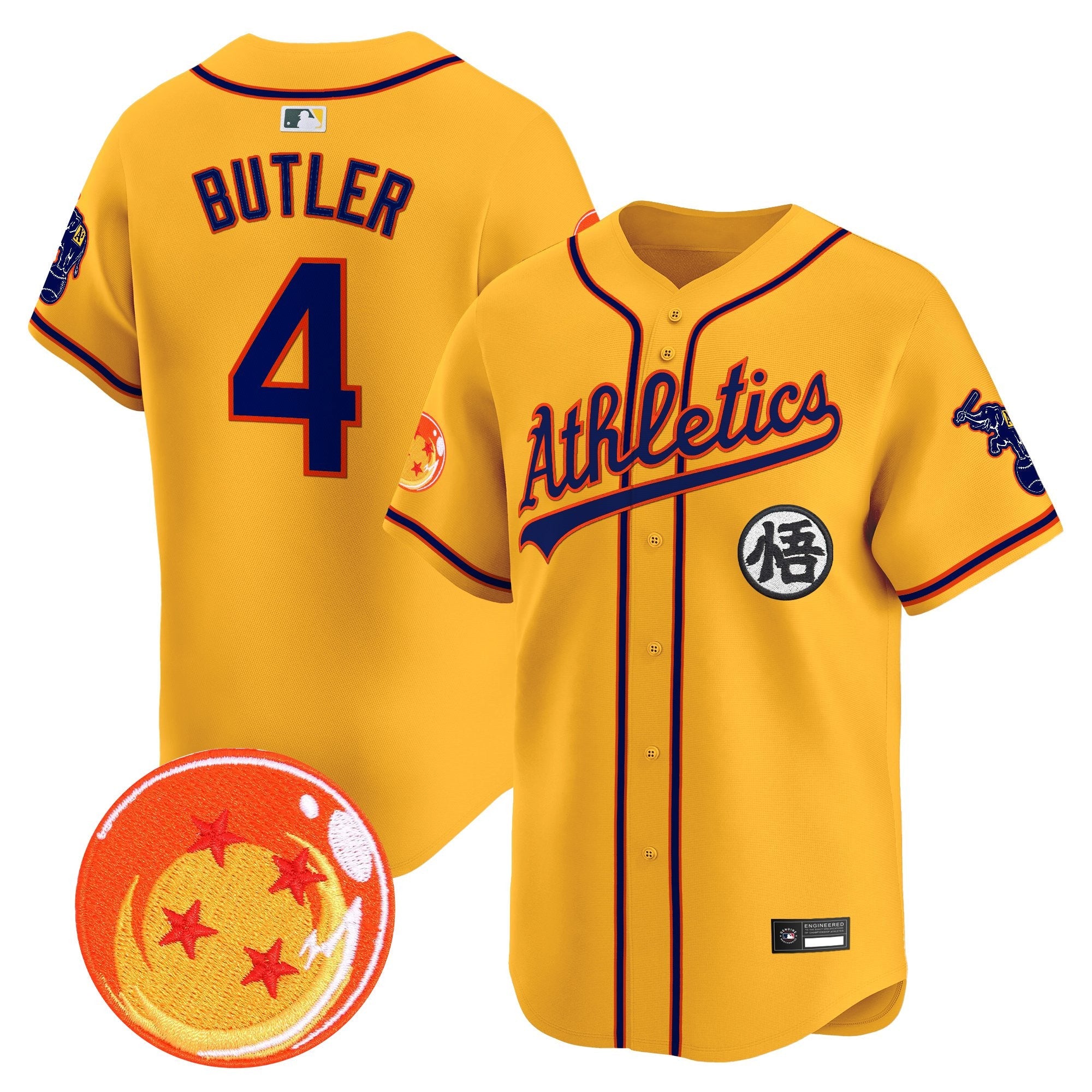 Men's Athletics x Dragon Ball Vapor Premier Limited Jersey - All Stitched