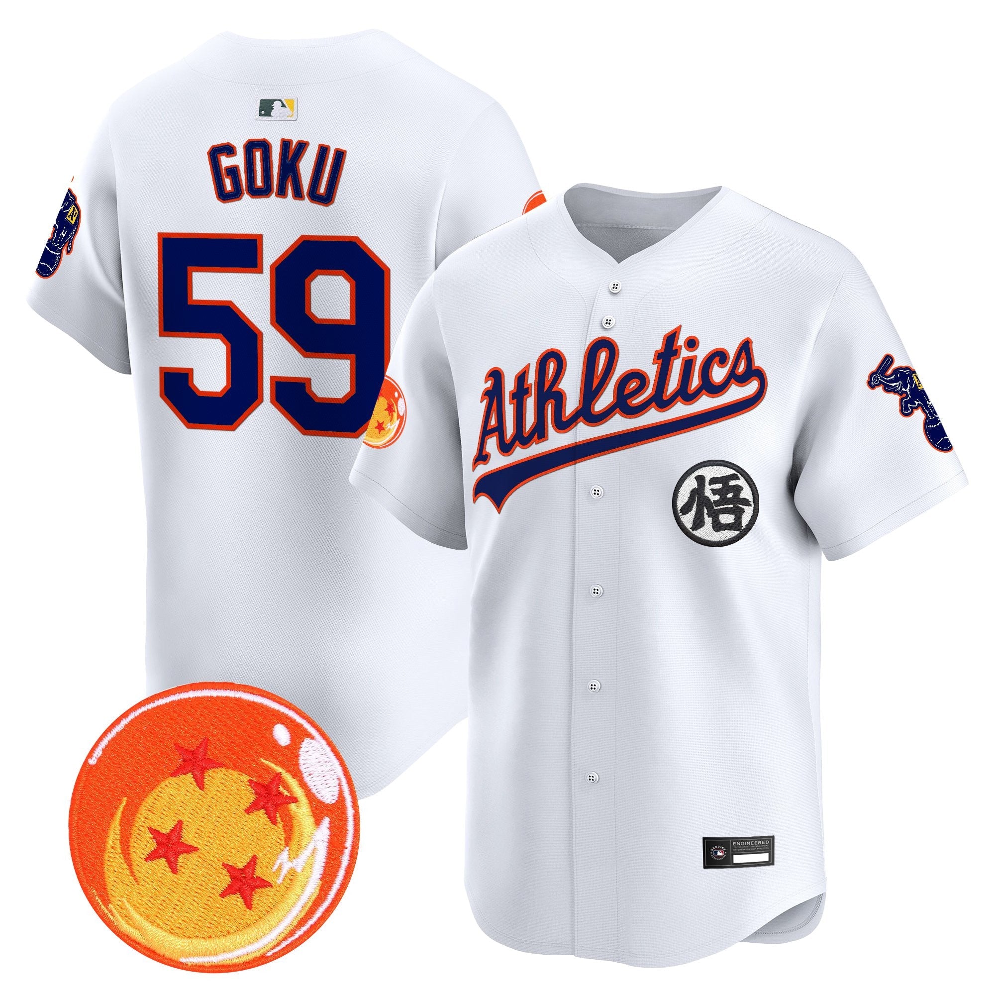 Men's Athletics x Dragon Ball Vapor Premier Limited Jersey - All Stitched
