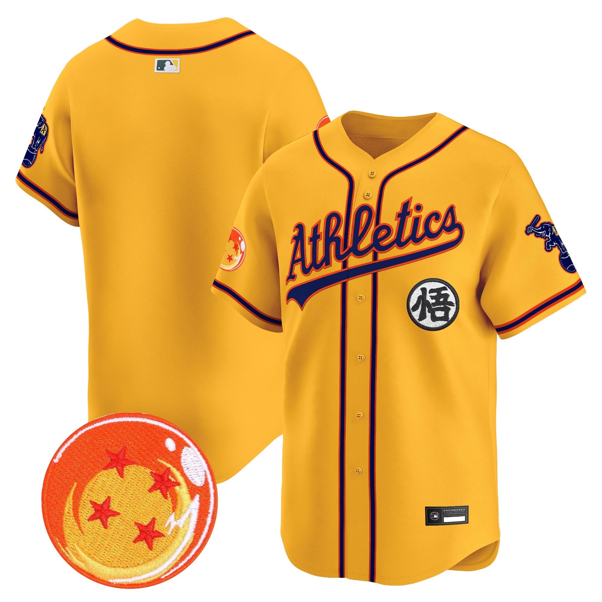 Men's Athletics x Dragon Ball Vapor Premier Limited Jersey - All Stitched