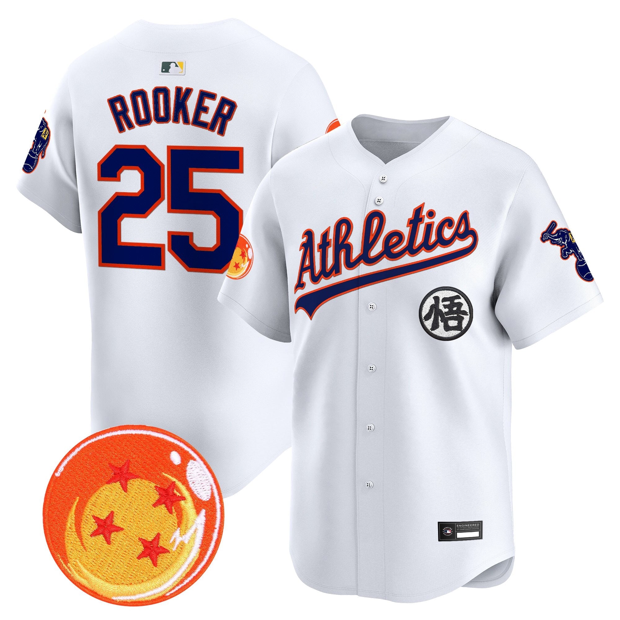 Men's Athletics x Dragon Ball Vapor Premier Limited Jersey - All Stitched