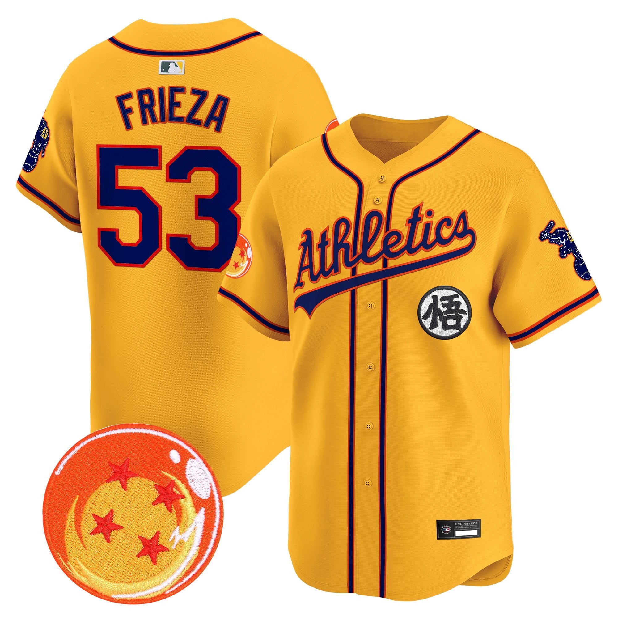 Men's Athletics x Dragon Ball Vapor Premier Limited Jersey - All Stitched