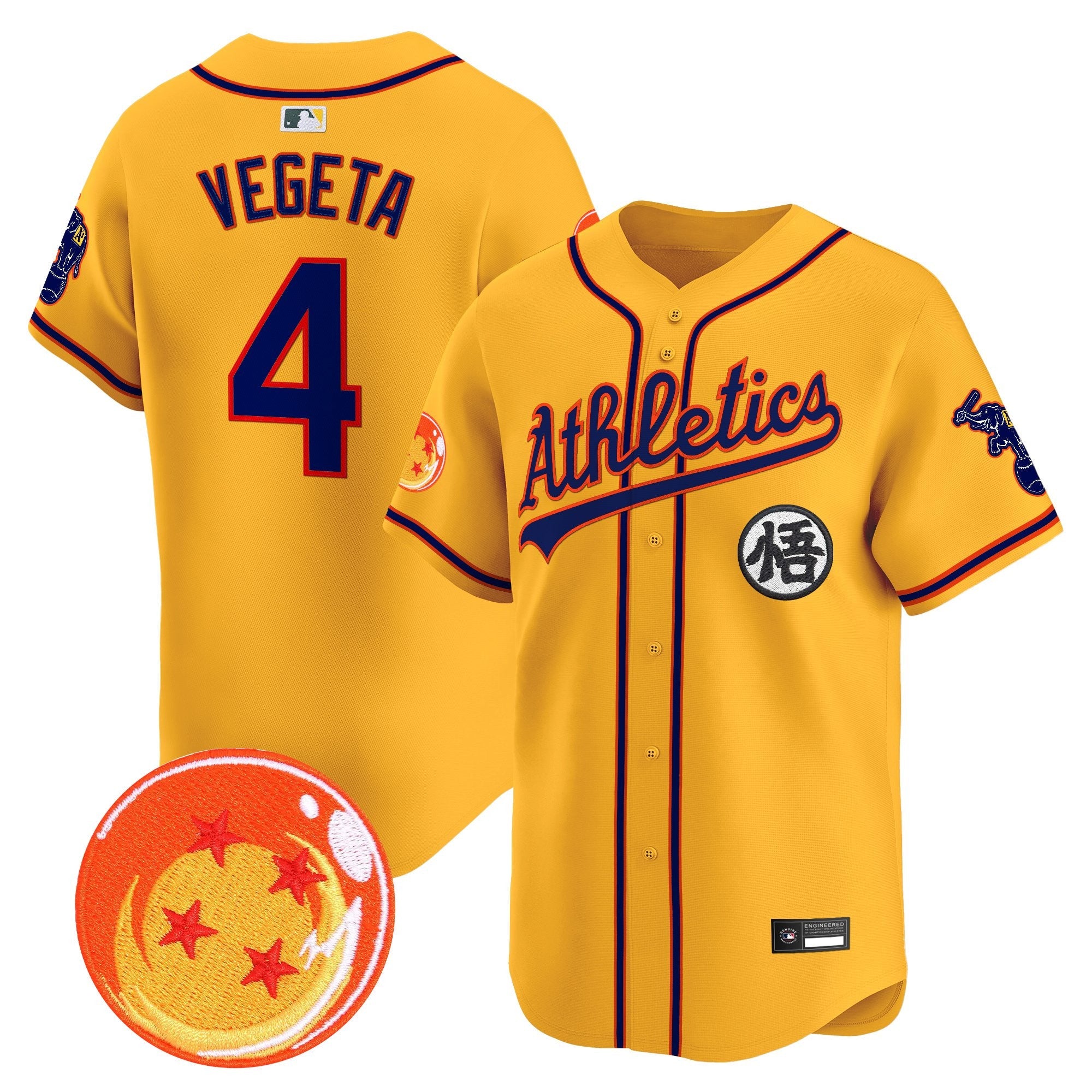 Men's Athletics x Dragon Ball Vapor Premier Limited Jersey - All Stitched
