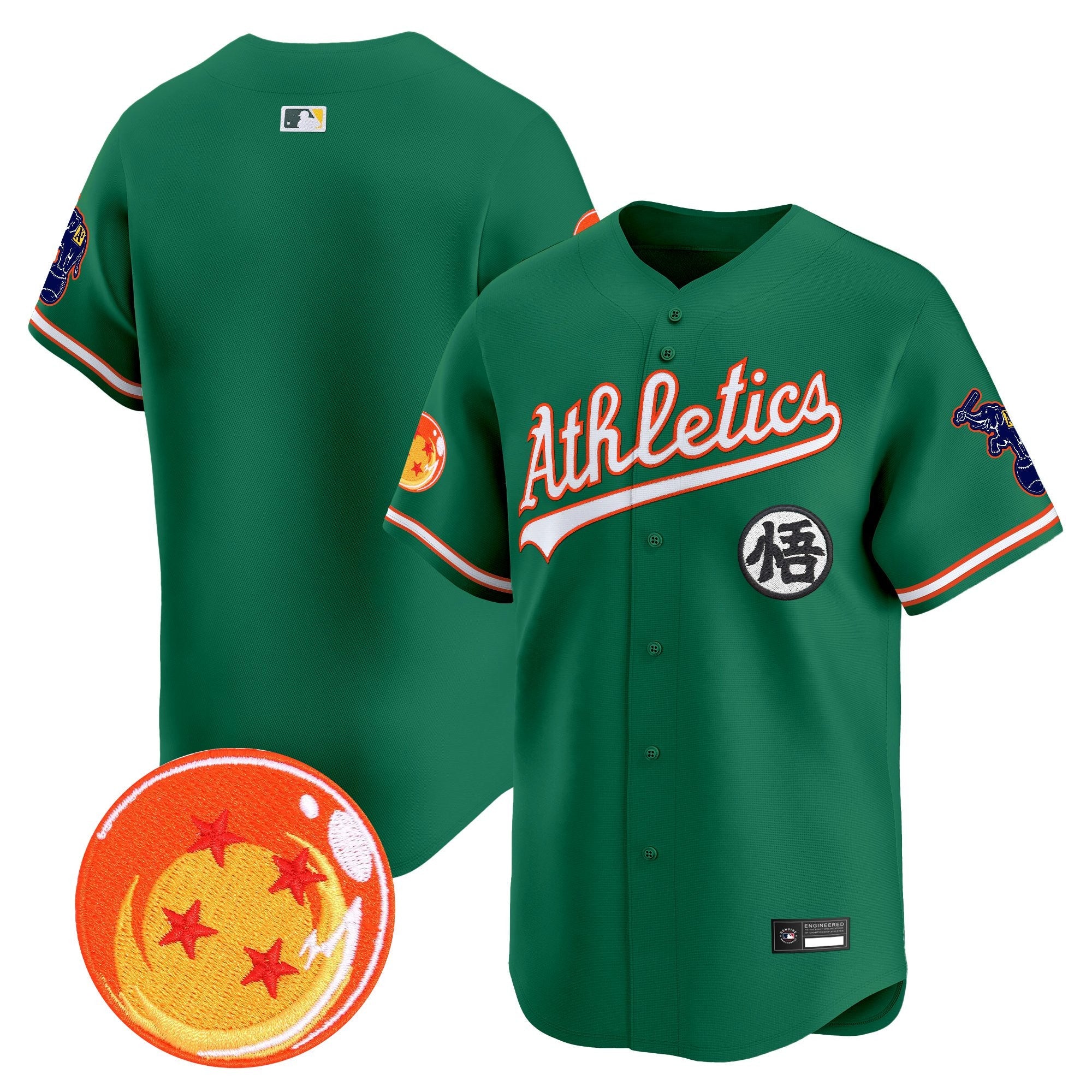 Men's Athletics x Dragon Ball Vapor Premier Limited Jersey - All Stitched