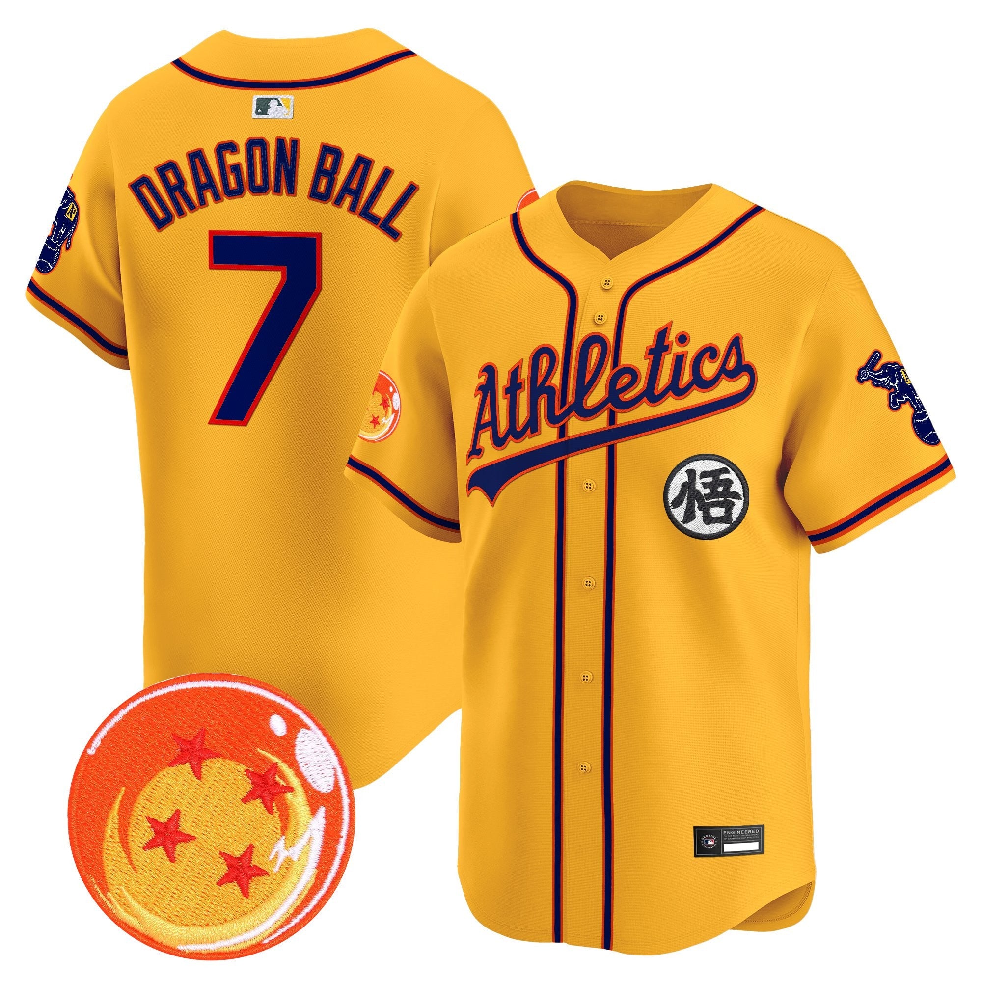 Men's Athletics x Dragon Ball Vapor Premier Limited Jersey - All Stitched