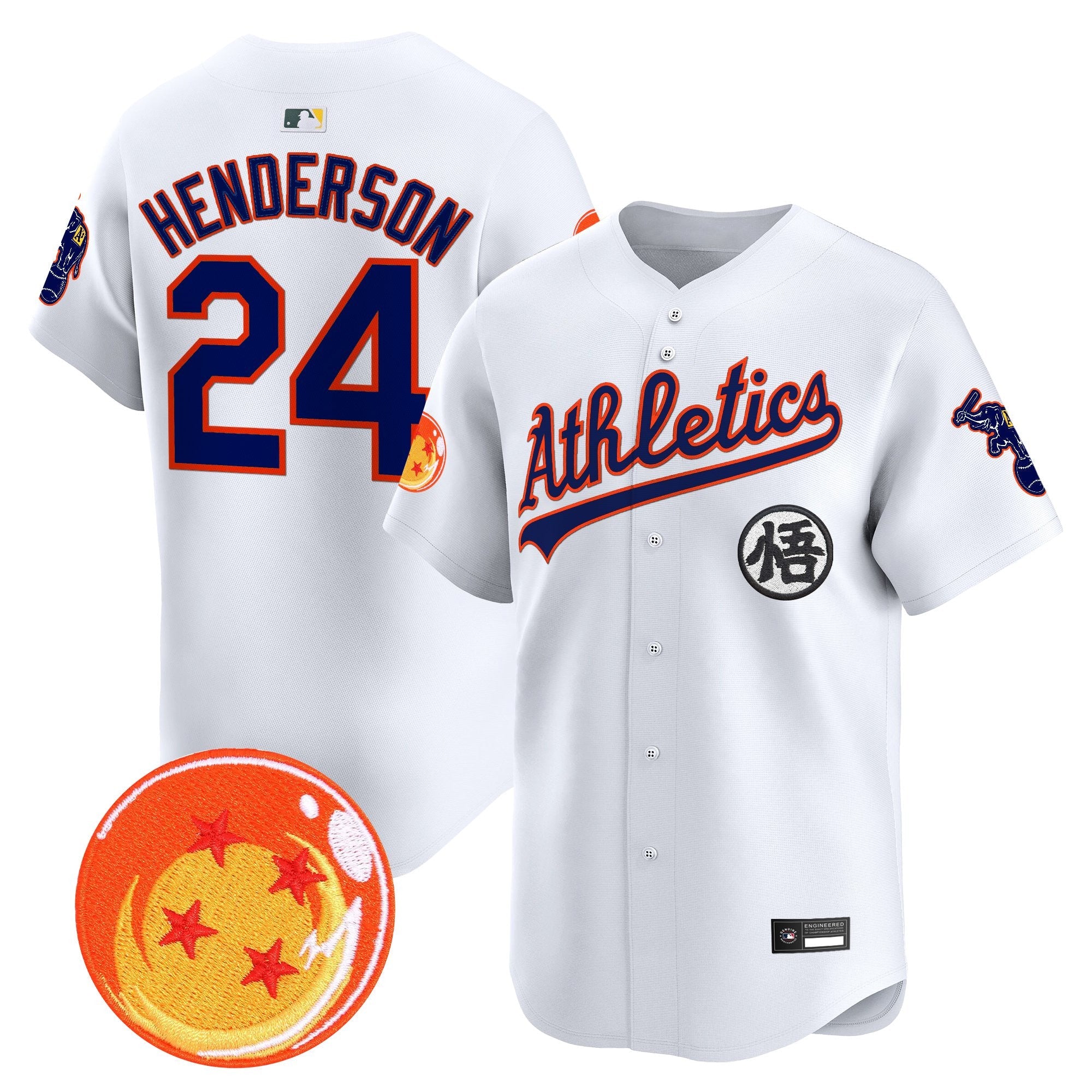 Men's Athletics x Dragon Ball Vapor Premier Limited Jersey - All Stitched