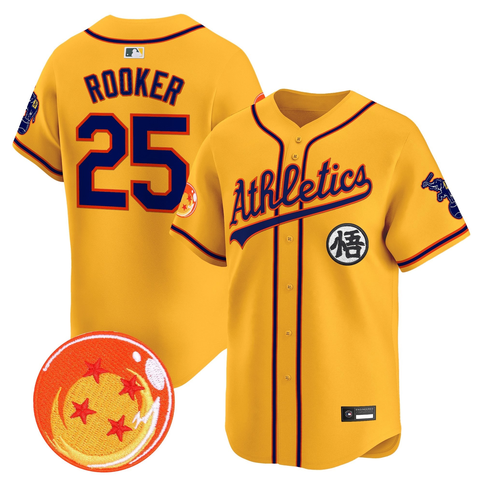 Men's Athletics x Dragon Ball Vapor Premier Limited Jersey - All Stitched