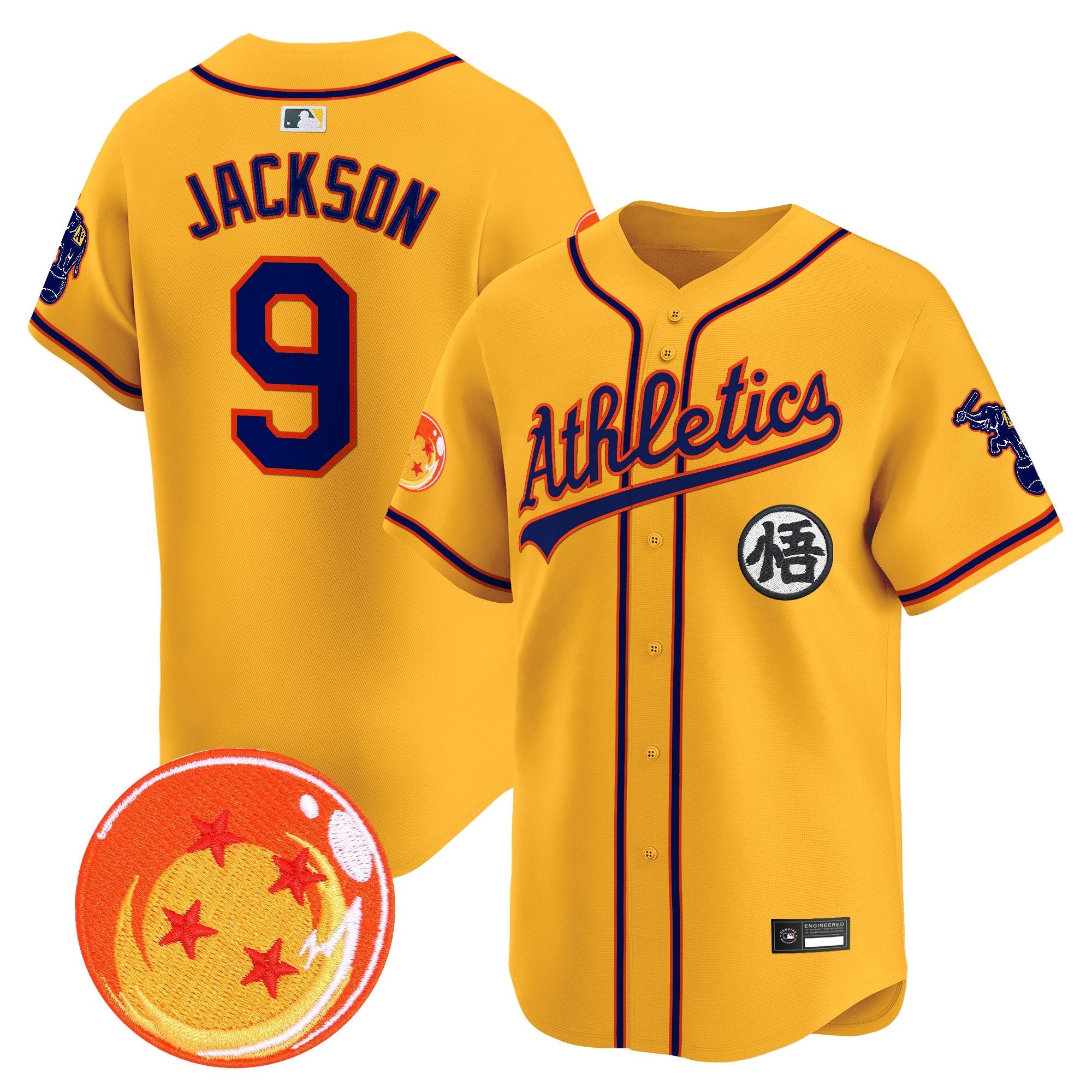 Men's Athletics x Dragon Ball Vapor Premier Limited Jersey - All Stitched