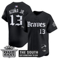 Men's Atlanta Braves 'Gothic South x Outkast Edition' Vapor Premier Limited Jersey V2- All Stitched