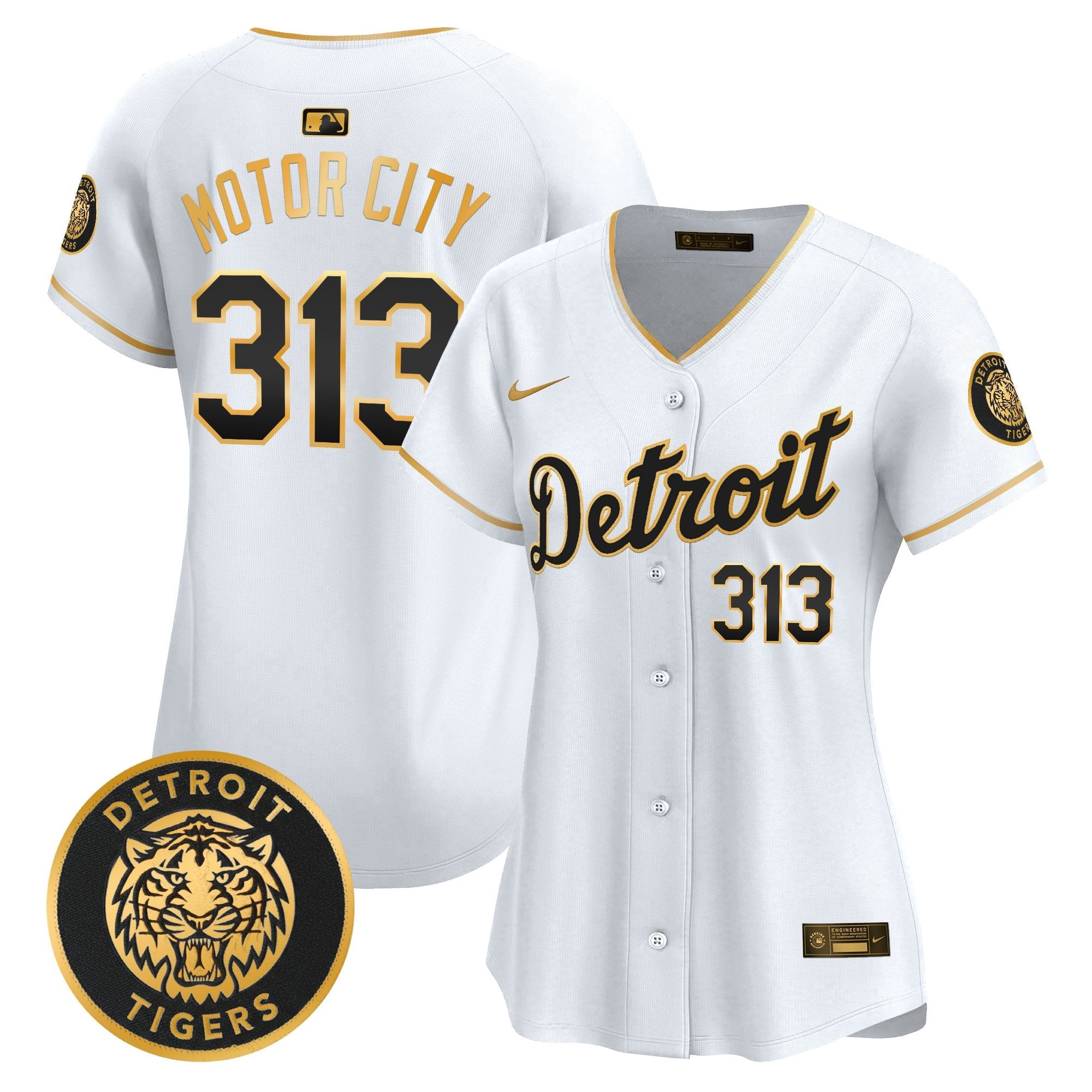 Women's Detroit Tigers 2026 Alternate Vapor Premier Limited Jersey - All Stitched
