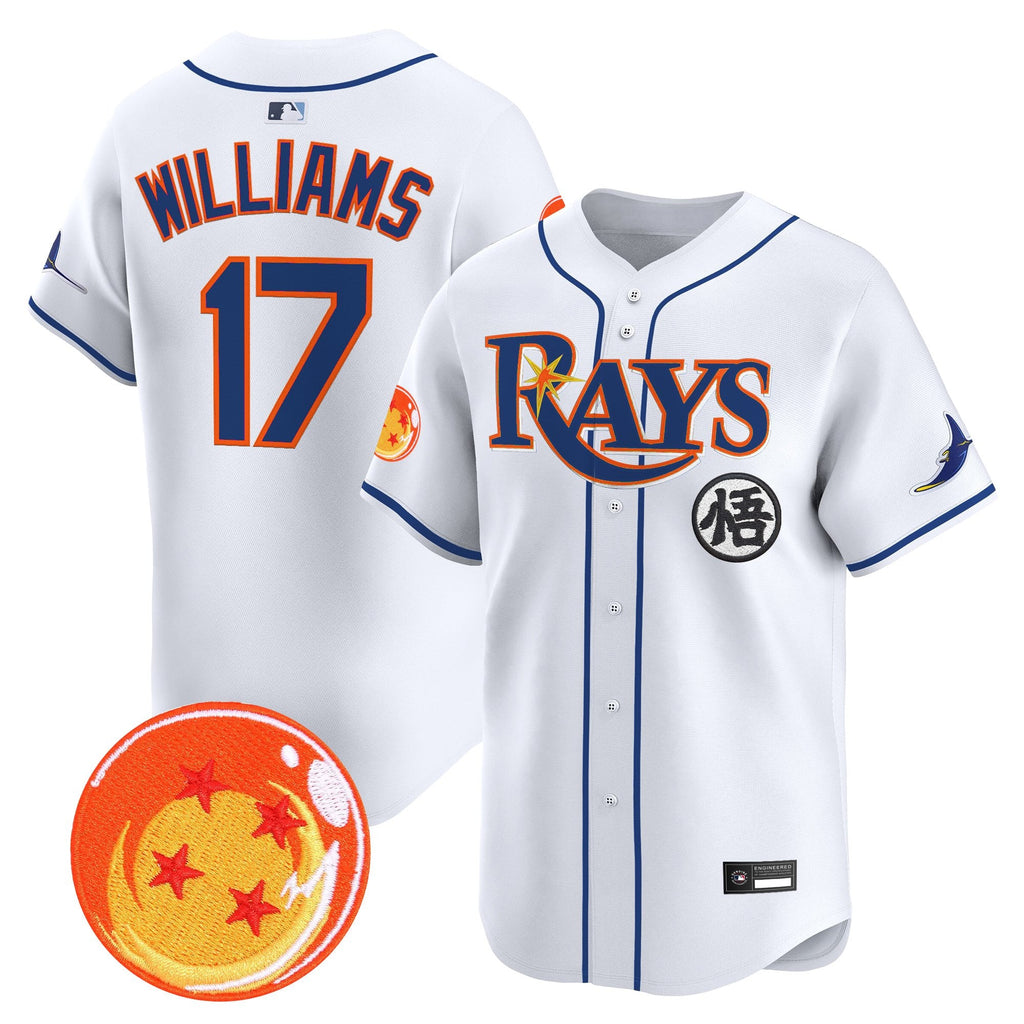 Men's Tampa Bay Rays x Dragon Ball Vapor Premier Limited Jersey - All Stitched