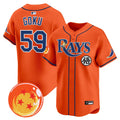 Men's Tampa Bay Rays x Dragon Ball Vapor Premier Limited Jersey - All Stitched