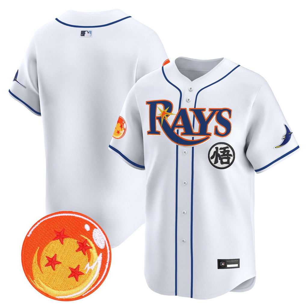 Men's Tampa Bay Rays x Dragon Ball Vapor Premier Limited Jersey - All Stitched