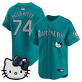 Unisex Seattle Mariners Hello Kitty Vapor Premier Limited Jersey – All Stitched