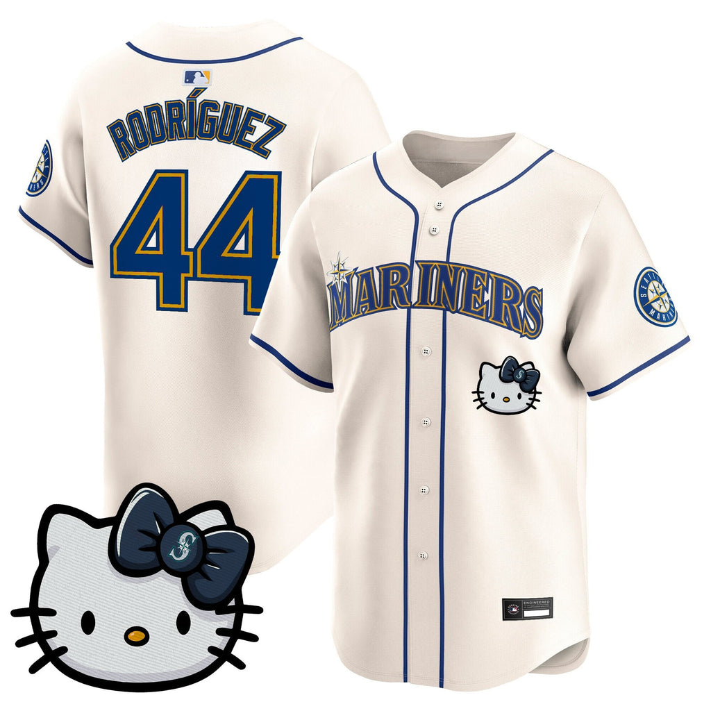Unisex Seattle Mariners Hello Kitty Vapor Premier Limited Jersey – All Stitched