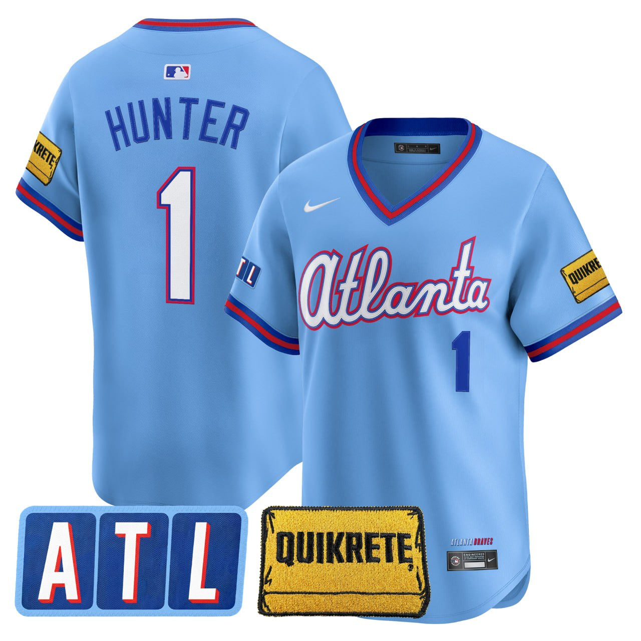 Hunter Atlanta Braves 2026 City Connect Vapor Premier Limited Jersey - All Stitched