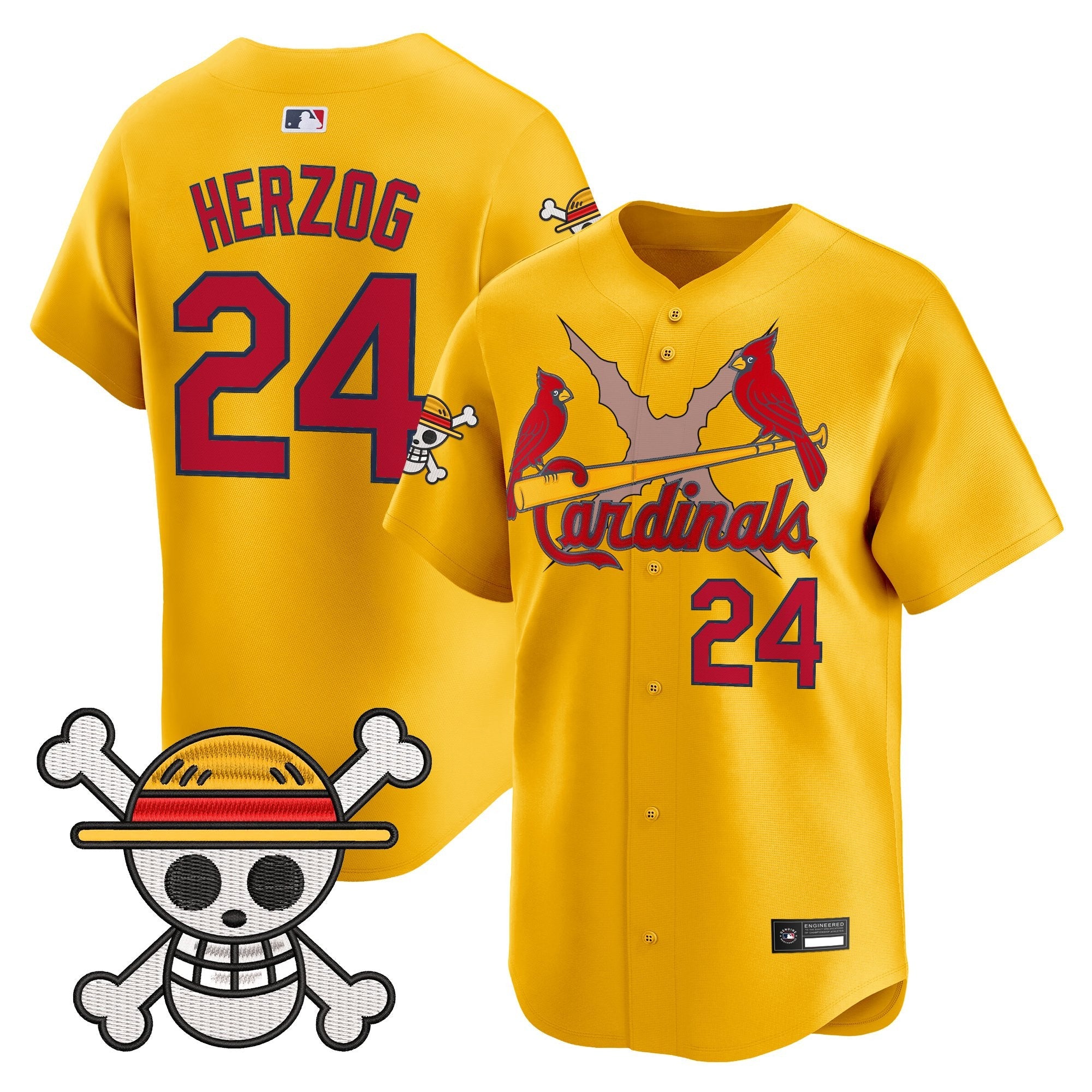 Men's St. Louis Cardinals x One Piece Vapor Premier Limited Jersey - Stitched