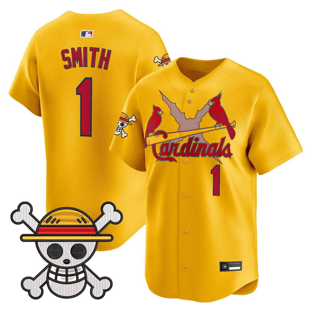 Men's St. Louis Cardinals x One Piece Vapor Premier Limited Jersey - Stitched