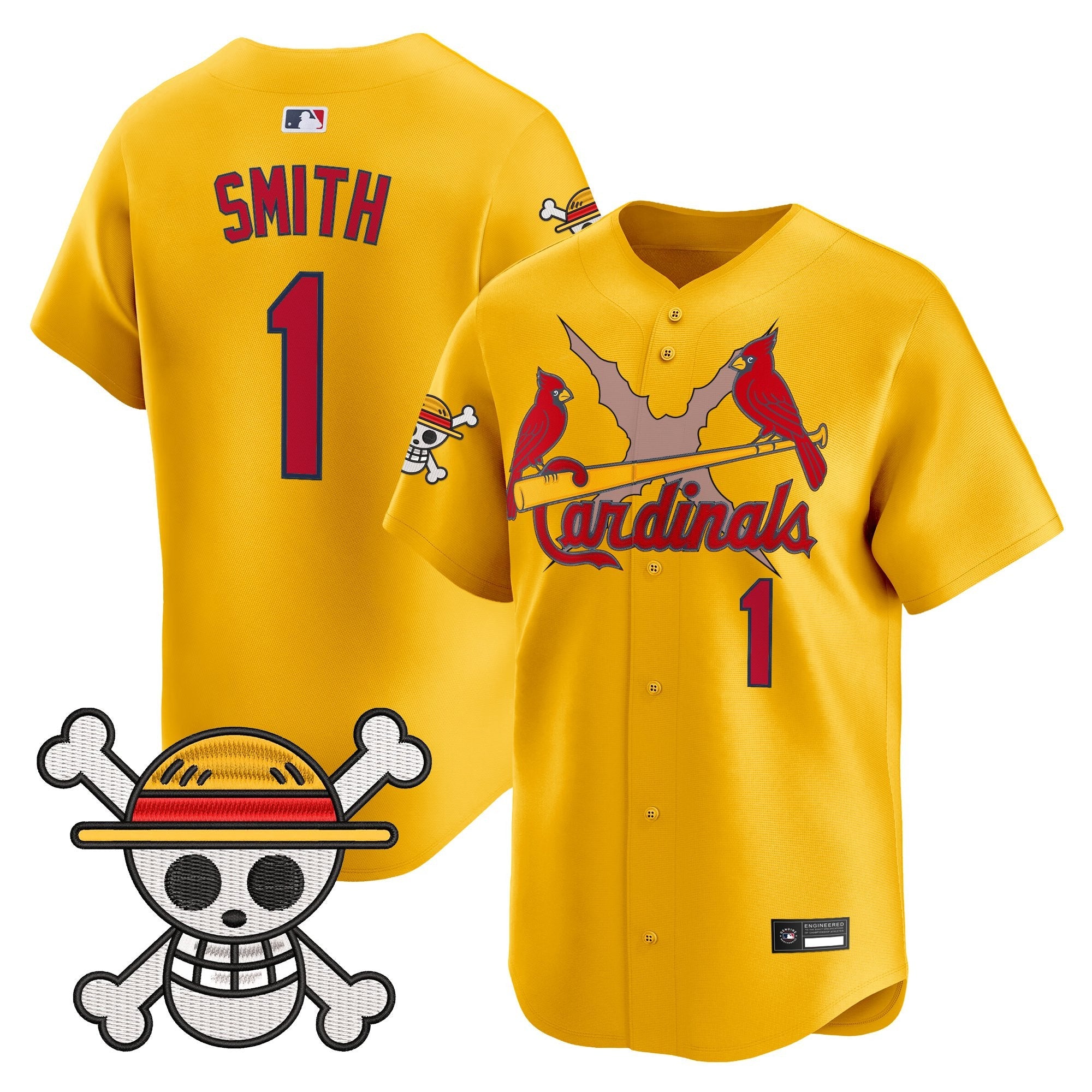 Men's St. Louis Cardinals x One Piece Vapor Premier Limited Jersey - Stitched