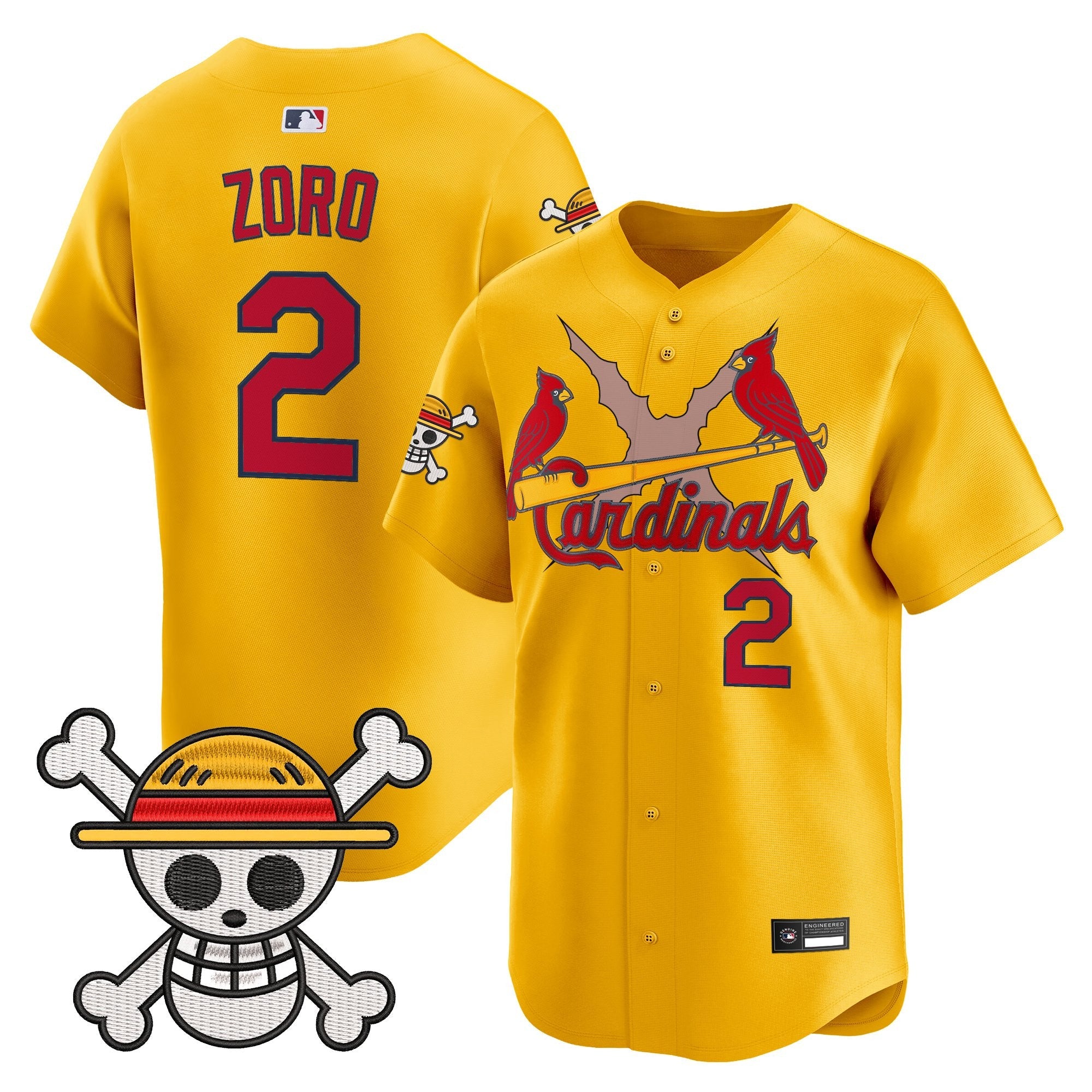 Men's St. Louis Cardinals x One Piece Vapor Premier Limited Jersey - Stitched