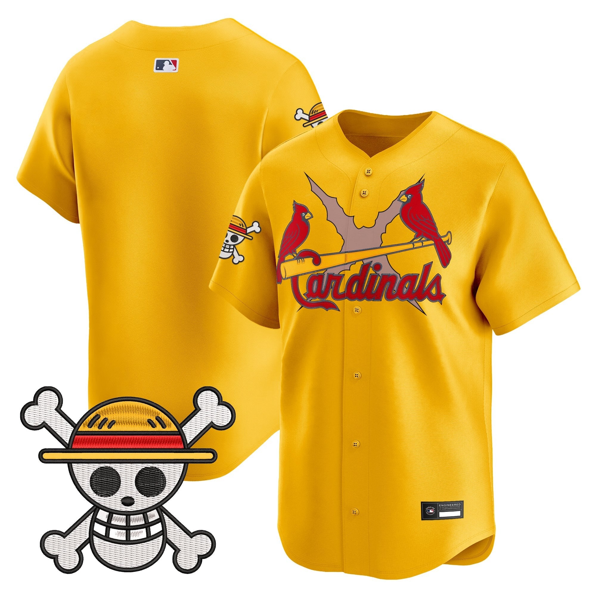 Men's St. Louis Cardinals x One Piece Vapor Premier Limited Jersey - Stitched