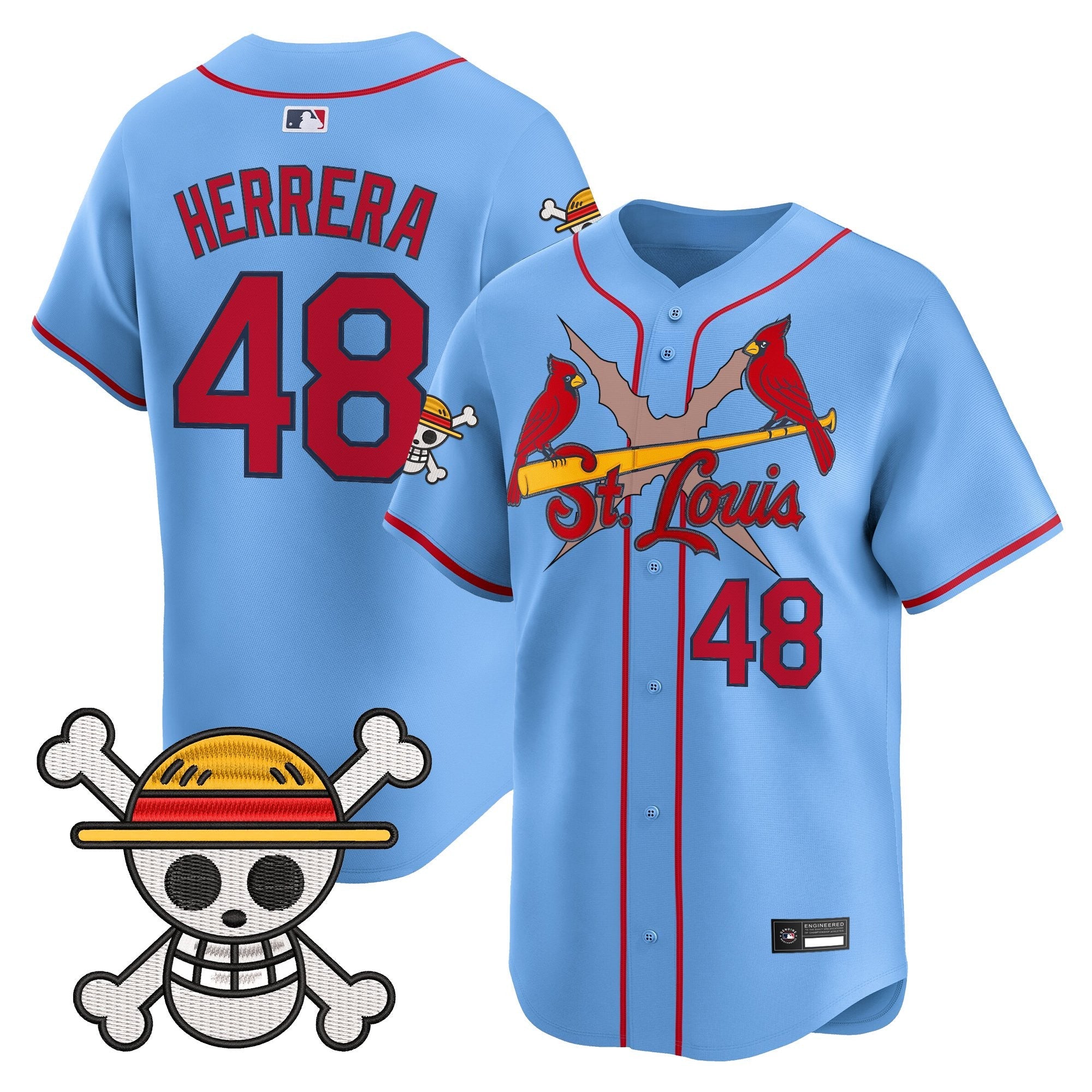 Men's St. Louis Cardinals x One Piece Vapor Premier Limited Jersey - Stitched