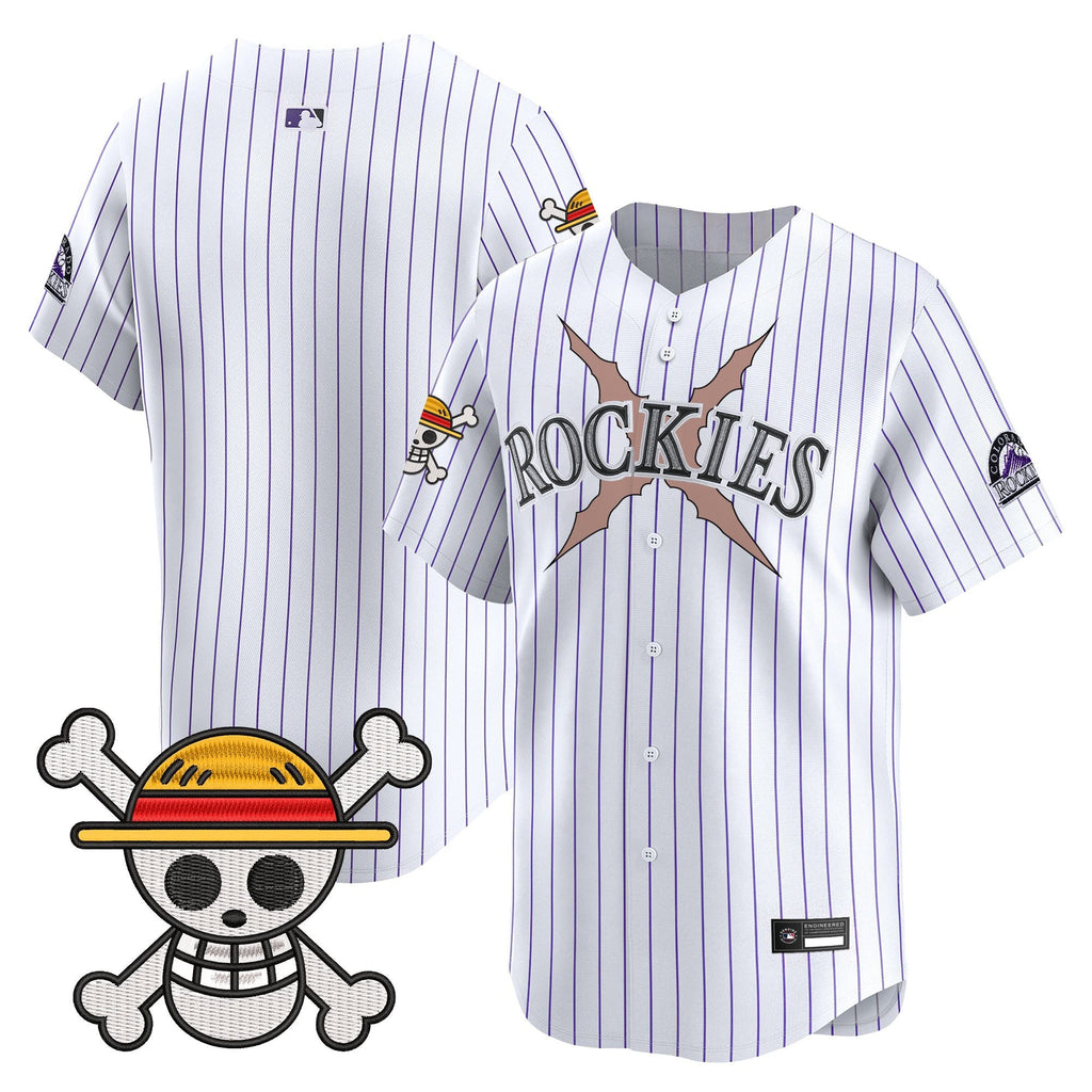 Men's Colorado Rockies x One Piece Vapor Premier Limited Jersey - Stitched