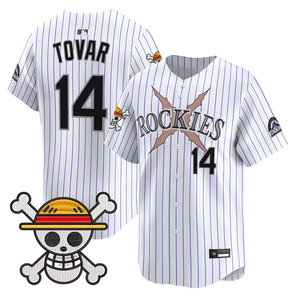 Men's Colorado Rockies x One Piece Vapor Premier Limited Jersey - Stitched