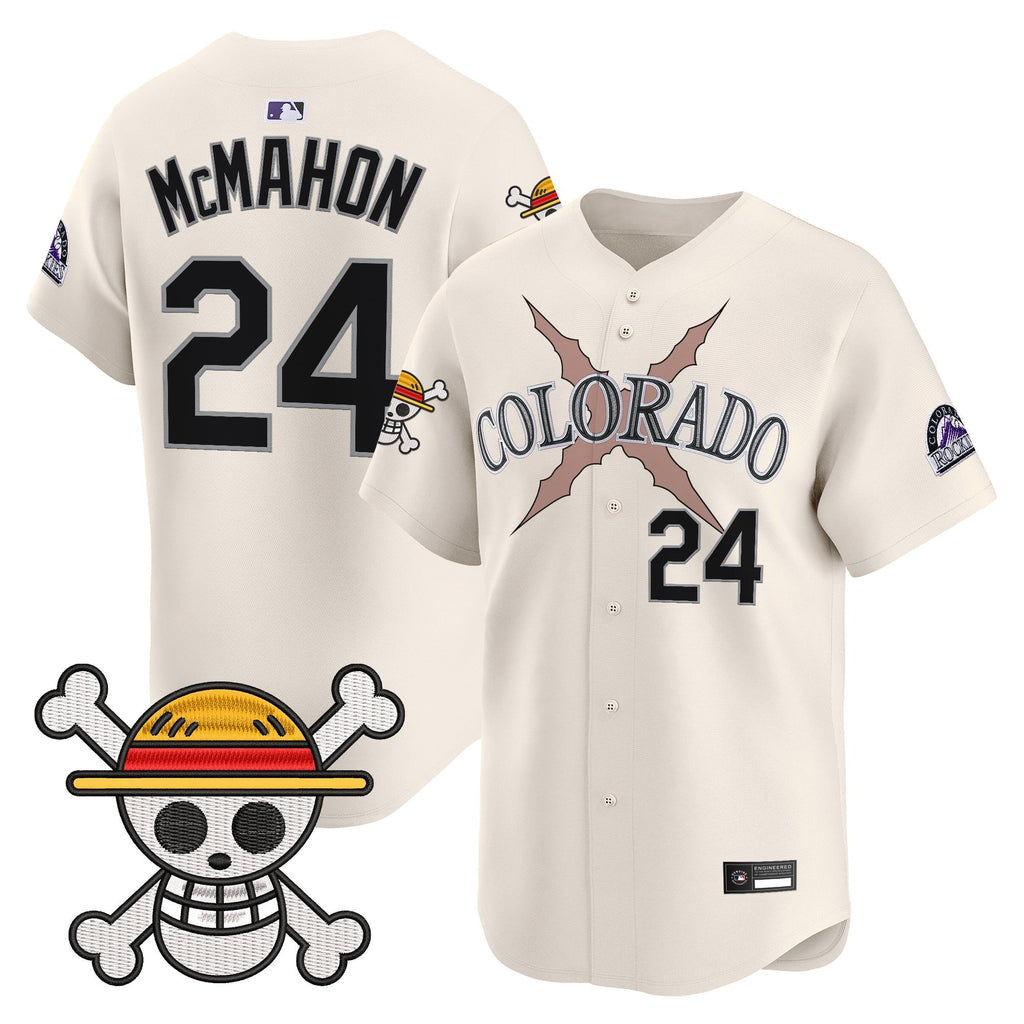 Men's Colorado Rockies x One Piece Vapor Premier Limited Jersey - Stitched