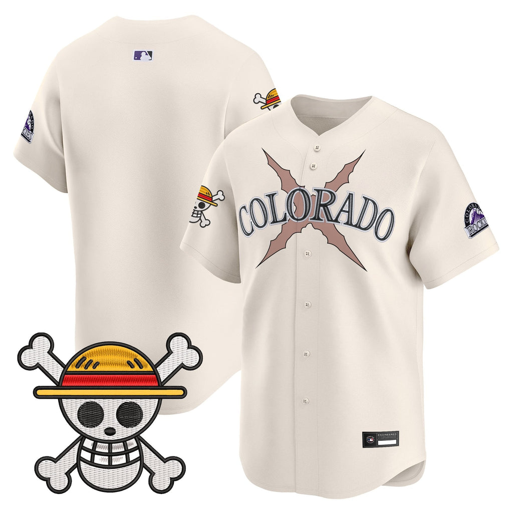 Men's Colorado Rockies x One Piece Vapor Premier Limited Jersey - Stitched