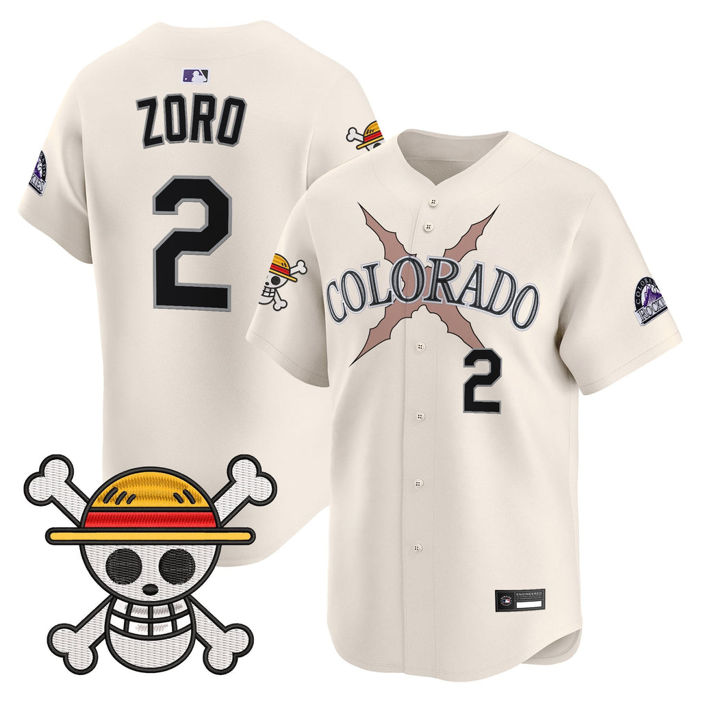 Men's Colorado Rockies x One Piece Vapor Premier Limited Jersey - Stitched