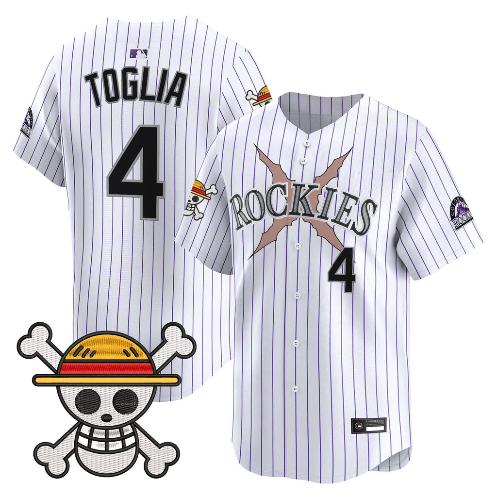 Men's Colorado Rockies x One Piece Vapor Premier Limited Jersey - Stitched