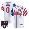Men's St. Louis Cardinals "America 250 Edition" Vapor Premier Limited Jersey - All Stitched