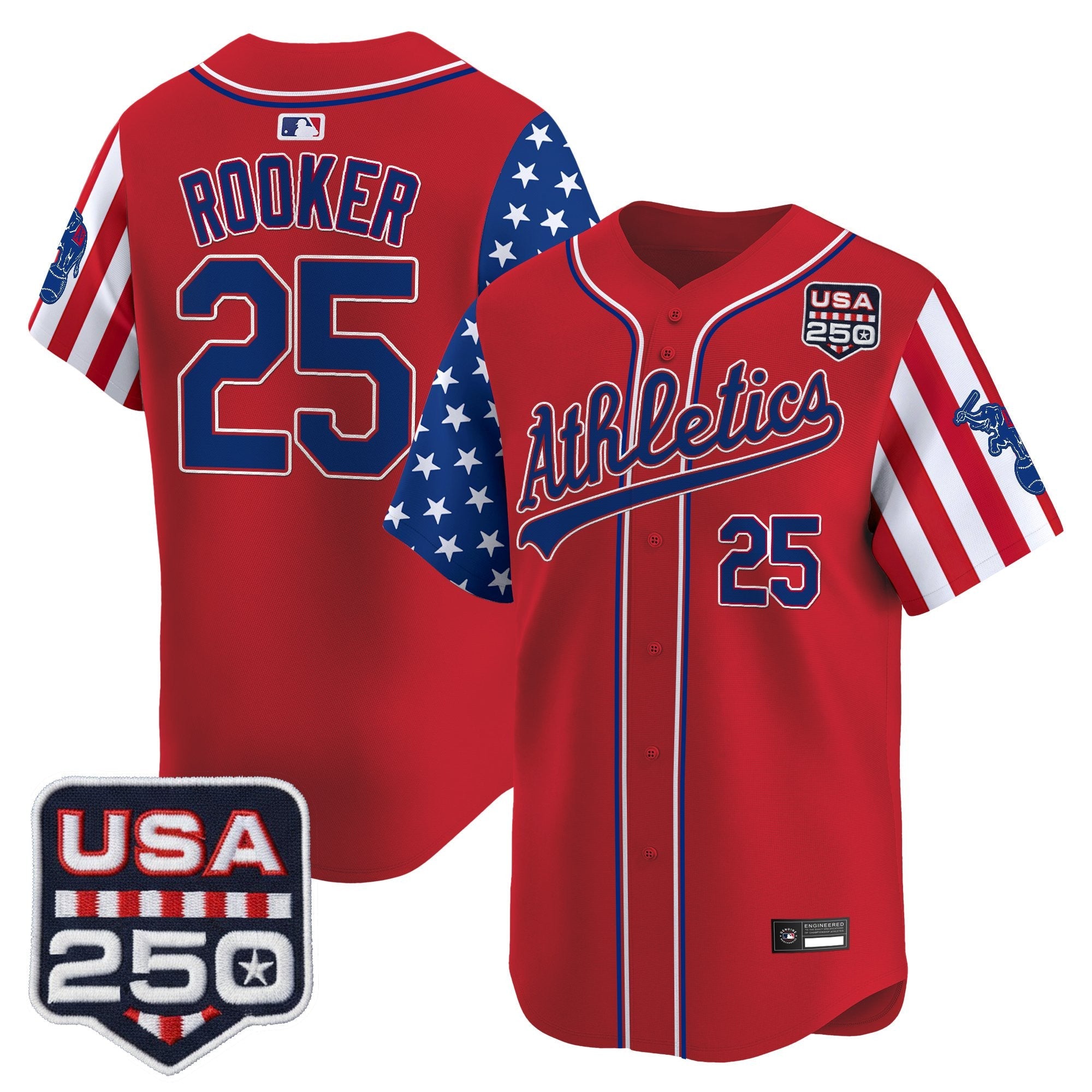 Men's Athletics "America 250 Edition" Vapor Premier Limited Jersey - All Stitched