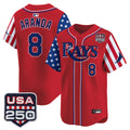 Men's Tampa Bay Rays "America 250 Edition" Vapor Premier Limited Jersey - All Stitched