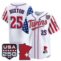 Men's Minnesota Twins "America 250 Edition" Vapor Premier Limited Jersey - All Stitched