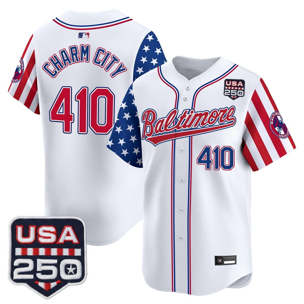 Men's Baltimore Orioles "America 250 Edition" Vapor Premier Limited Jersey - All Stitched