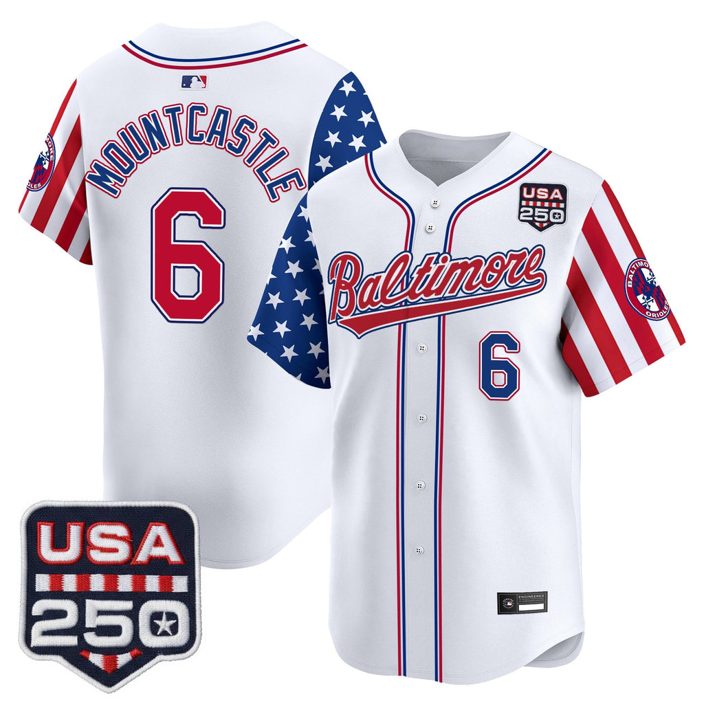 Men's Baltimore Orioles "America 250 Edition" Vapor Premier Limited Jersey - All Stitched