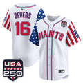 Men's San Francisco Giants "America 250 Edition" Vapor Premier Limited Jersey - All Stitched