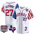 Men's Houston Astros "America 250 Edition" Vapor Premier Limited Jersey - All Stitched